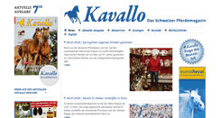 Desktop Screenshot of kavallo.ch